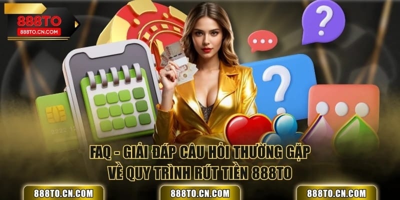 FAQ - Giải đáp câu hỏi thường gặp về quy trình rút tiền 888TO